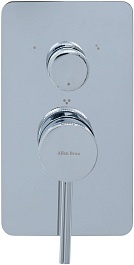 Allen Brau Смеситель для ванны Priority 5.31A11-00 (с внутренней частью, 3 выхода) хром – фотография-5